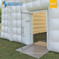 Aufblasbare Igloo Party Aufblasbare Camping Blase Cube Zelte Aufblasbare Clear Dome Zelt